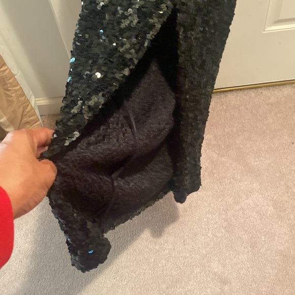 Vintage PEAK EVENINGs GOWN SIZE 8 black $75 - Picture 7 of 8